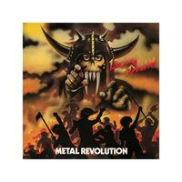 Living Death - Metal Revolution (Orange) vinyl cover