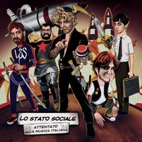 Lo Stato Sociale - Attentato Alla Musica Italiana vinyl cover