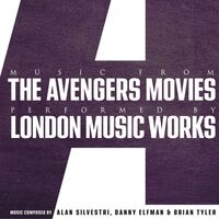 London Music Works - Music From The Avengers Movies vinyl cover