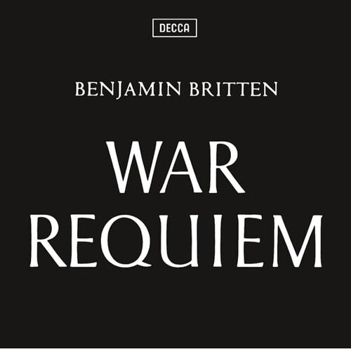 London Symphony Orchestra/Benjamin Britten - Britten: War Requiem vinyl cover