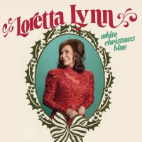 Loretta Lynn - White Christmas Blue vinyl cover