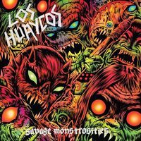Los Huaycos - Savage Monstrosities vinyl cover