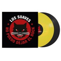 Los Suaves - No Puedo Dejar El Rock (Transparent Yellow & Black) vinyl cover