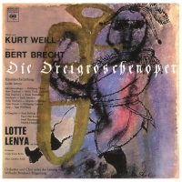 Lotte Lenya - Weill: Die Dreigroschenoper vinyl cover