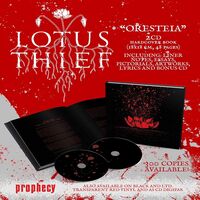 Lotus Thief - Oresteia Hardcover Book vinyl cover
