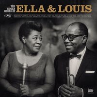 Louis Armstrong & Ella Fitzgerald - The Hidden World Of Ella & Louis vinyl cover