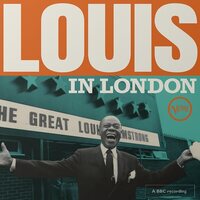 Louis Armstrong - Louis In London vinyl cover