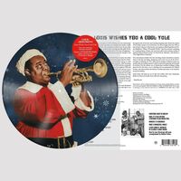 Louis Armstrong - Louis Wishes You A Cool Yule (Picture) vinyl cover