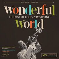 Louis Armstrong - Wonderful World: The Best Of Louis Armstrong vinyl cover
