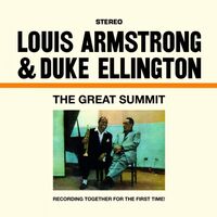 Louis & Duke Ellington Armstrong - Great Summit vinyl cover