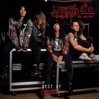 Love/Hate - Best Of; Re-Cut (Red) vinyl cover