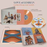 Love of Lesbian - Ejercito De Salvacion (Special Orange Vinyl Edition With Slipmat, Flag & Signed Postcard) vinyl cover