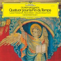 Luben Yordanoff/Albert Tetard/Claude Desurmont/Daniel Barenboim - Messiaen: Quatuor pour la Fin du Temps The Original Source Series vinyl cover
