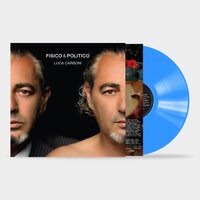 Luca Carboni - Fisico & Politico (Autographed Blue) vinyl cover
