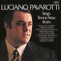 Luciano Pavarotti - Sings Tenor Arias from Italian Opera vinyl cover