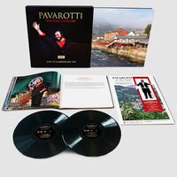 Luciano Pavarotti - The Lost Concert: Live at Llangollen 1995 Book vinyl cover