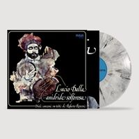 Lucio Dalla - Anidride Solforosa (Black & White Marble) vinyl cover