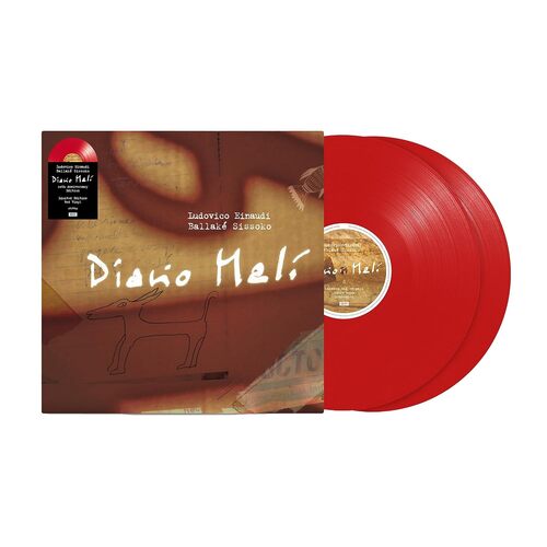 Ludovico Einaudi - Diario Mali (Deluxe Red) vinyl cover
