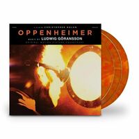 Ludwig Goransson - Oppenheimer: A Film By Christopher Nolan Original Soundtrack (Opaque Orange) vinyl cover
