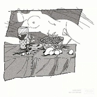 Lung Dart - As I Lay Drying vinyl cover