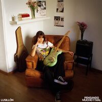 Lusillon - Pensando Mucho Y Mal (Transparent) vinyl cover