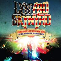 Lynyrd Skynyrd - Pronounced `Leh-`Nerd `Skin-`Nerd - Live From Jacksonville Red & Blue Splatter vinyl cover
