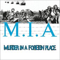 M.I.A. - Murder in a Foreign Place (Blue; Booklet) vinyl cover