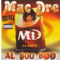 Mac Dre - Al Boo Boo (Yellow/Orange) vinyl cover
