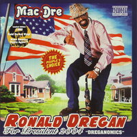 Mac Dre - Ronald Dregan - Dreganomics vinyl cover