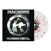 Macabre - Murder Metal (Clear With Red Splatter)