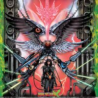 Machine Girl - Psycho Warrior MG Ultra X vinyl cover