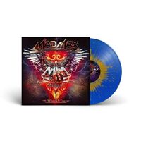 Mad Max - Wings Of Time (Blue/Gold) vinyl cover