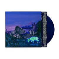 Magdalena Bay - Human Happens / Paint Me A Picture (Marbled In 5am Skylight) vinyl cover