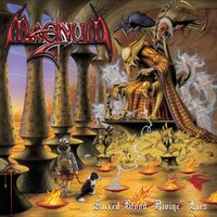 Magnum - Sacred Blood Divine Lies vinyl cover