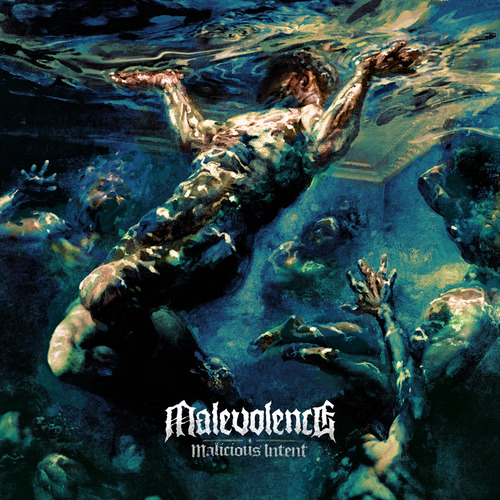 Malevolence - Malicious Intent (Crystal Clear W/ Sky Blue Splatter)
