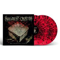 Malevolent Creation - Retrospective (Red & Black Splatter) vinyl cover