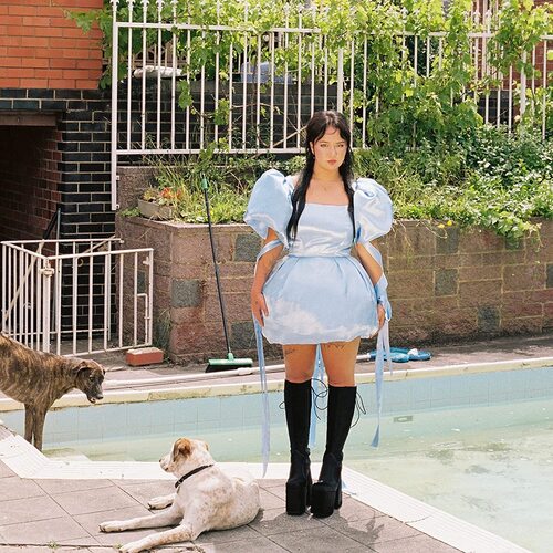 Mallrat - Butterfly Blue (Opaque Baby Blue) vinyl cover