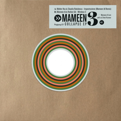 Mameen 3 - Collapse vinyl cover