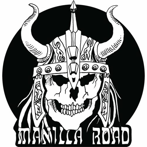 Manilla Road - Crystal Logic / Flaming Metal Systems - Shape vinyl cover