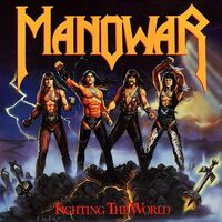 Manowar - Fighting The World vinyl cover