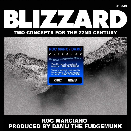 Roc Marciano / Damu The Fudgemunk - Blizzard vinyl cover