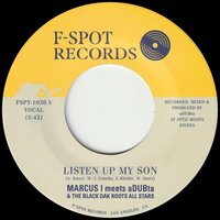 Marcus I Meets Adubta - Listen Up My Son B/w Version vinyl cover