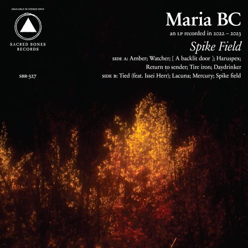 Maria Bc - Spike Field (Red) vinyl cover