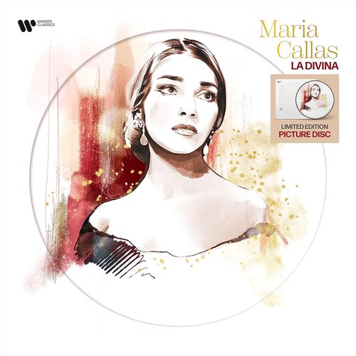 Maria Callas - La Divina - Compilation vinyl cover