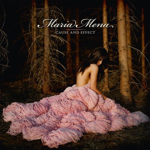 Maria Mena - Cause & Effect (Translucent Green & Black Marble) vinyl cover