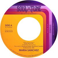 Maria Sanchez - Dynamite B/W Sensation vinyl cover