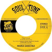 Maria Sanchez - Hey Love B/W Give Me Your Lovin4 vinyl cover
