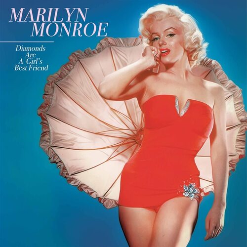 Marilyn Monroe - Diamonds Are A Girl's Best Friend (Red) vinyl cover