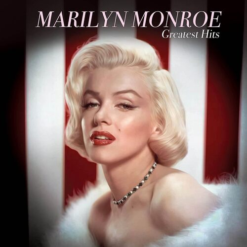Marilyn Monroe - Greatest Hits (Pink/Purple Splatter) vinyl cover