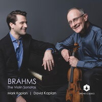 Mark Kaplan - Brahms: The Violin Sonatas vinyl cover